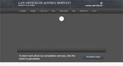 Desktop Screenshot of lawofficesofjeffreymoffatt.com
